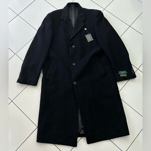 Polo Ralph Lauren Wool Cashmere Black Over Coat